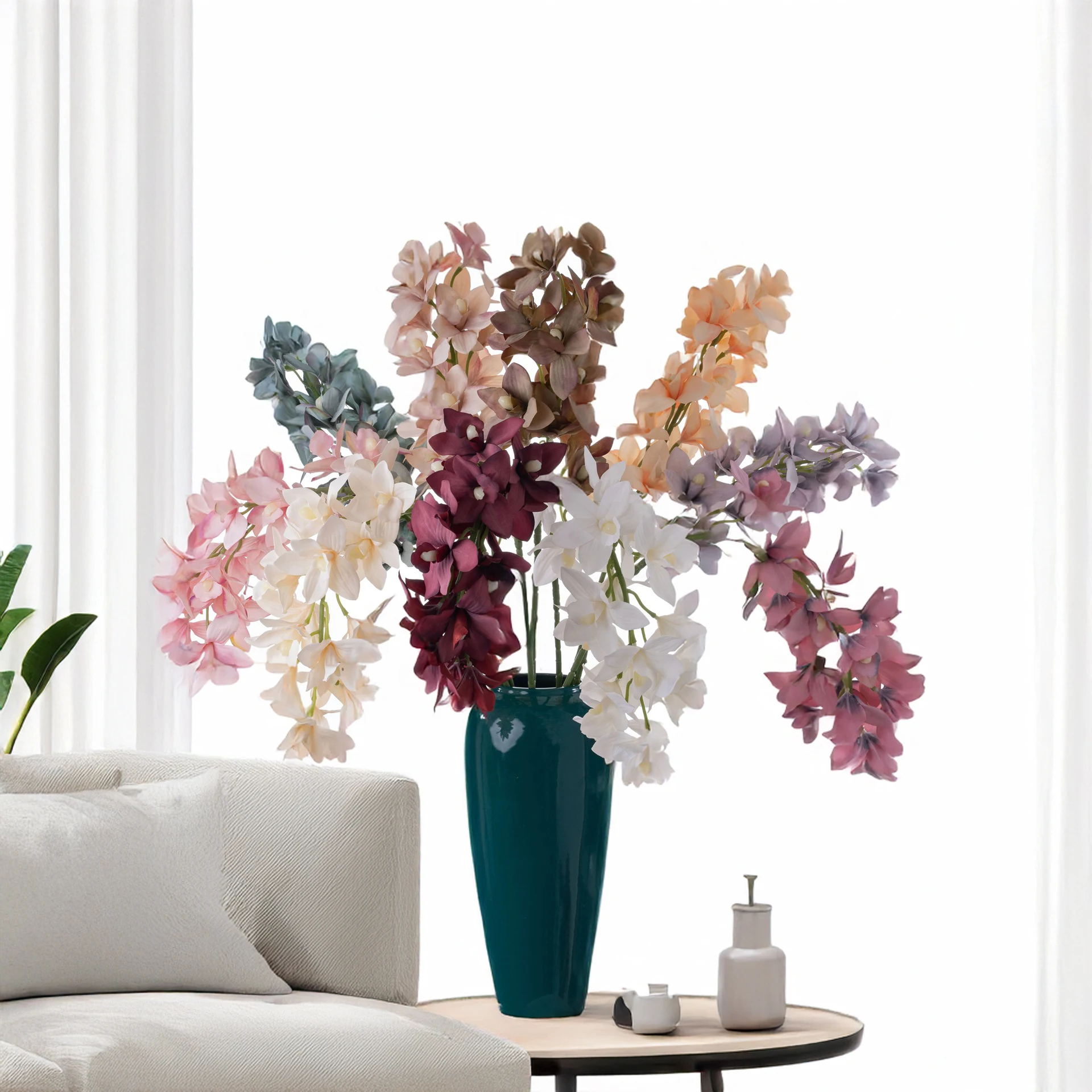 33 inch kunstmatige Cymbidium - Photography Graduation recensie en prijs