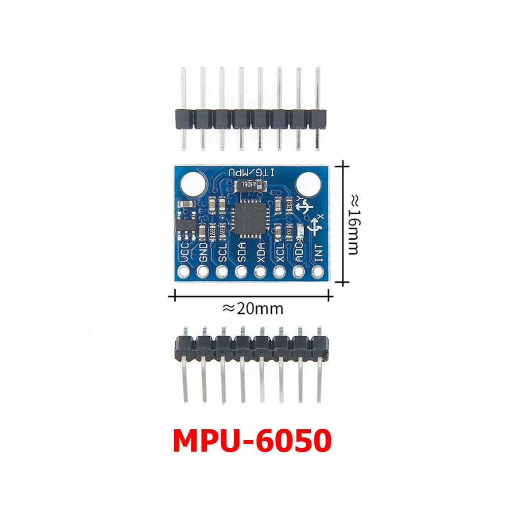Módulo giroscópio + 3 eixos arduino acelerômetro MPU-6050 GY-521 6050