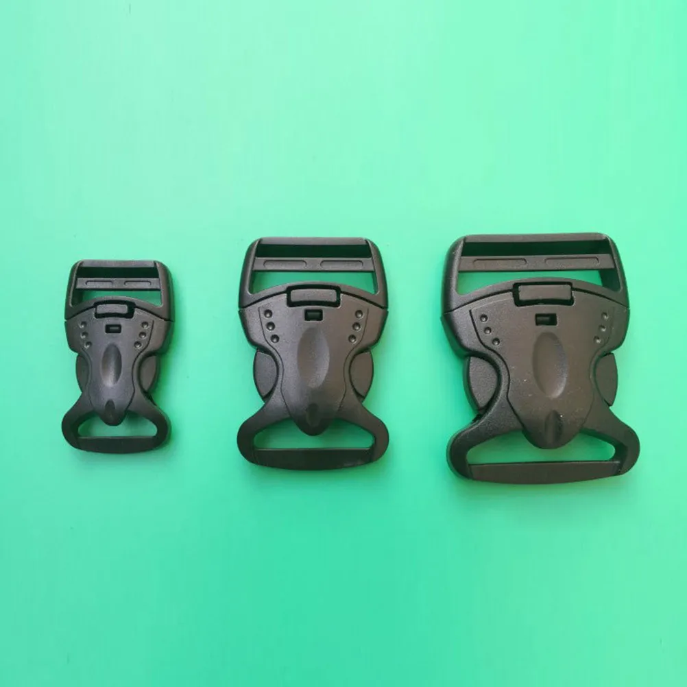 

20Pcs Plastic Side Release Buckles No Sewing Required for Backpacks Bracelets Belts Pet Collars Purses Quick Release Buckle