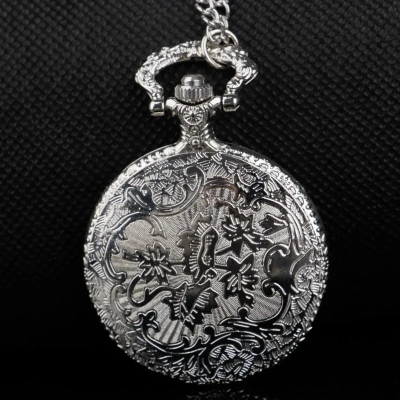 خمر الفضة الماسونية رمز كوارتز ساعة الجيب رائعة خمر قلادة قلادة سلسلة ساعة مجوهرات هدية للرجال النساء