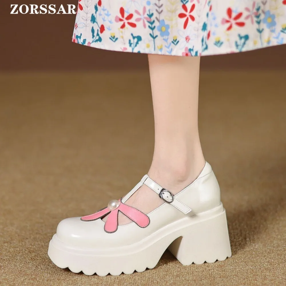 

Loafers Women Platform Shoes For Women 2024 Spring Casual Lace Up Woman Black Thick Sole Oxford Shoes Female Heels Vintage Shoes