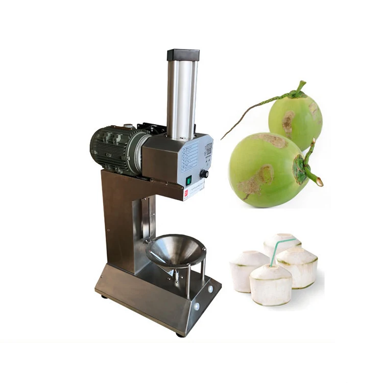 China Pelador De Coco Electric Automatic Fresh Green Young Coconut Peeler Peeling Skin Machine Processing Machinery
