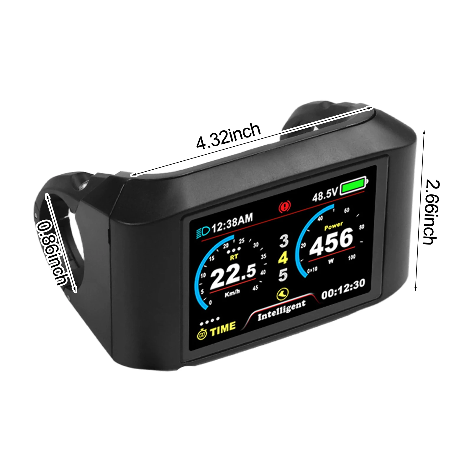 

For bafang 750C Color Display for E Bike BBS01 BBS02 with Assist Walking Backlight Speed and Battery Indicators