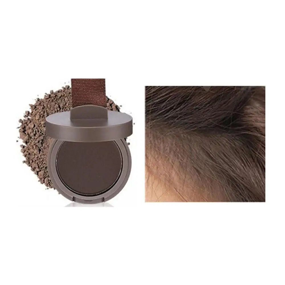 3colors Hair Fluffy Powder Hairline Modified Repair Loss Natural Powder Shadow Cover Hair Trimming Hair Makeup Concealer Be V8I9