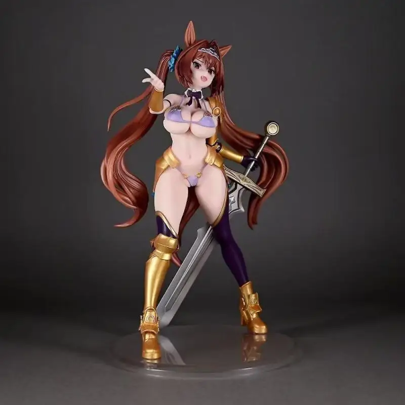 สาวนักแข่งรถ gk dahe และชิจิ ชุดบิกินี่แบบใช้มือถือพร้อมดาบ สาวสวยน่ารัก อนิเมะ โมเดลอนิเมะ ของตกแต่ง