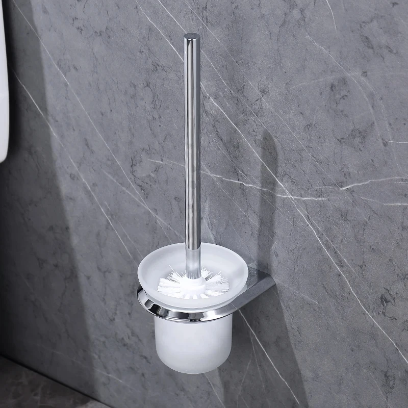 

Настенный набор щеток для унитаза из нержавеющей стали, щетка для мытья унитаза, бытовая щетка для чистки унитаза с длинной ручкой