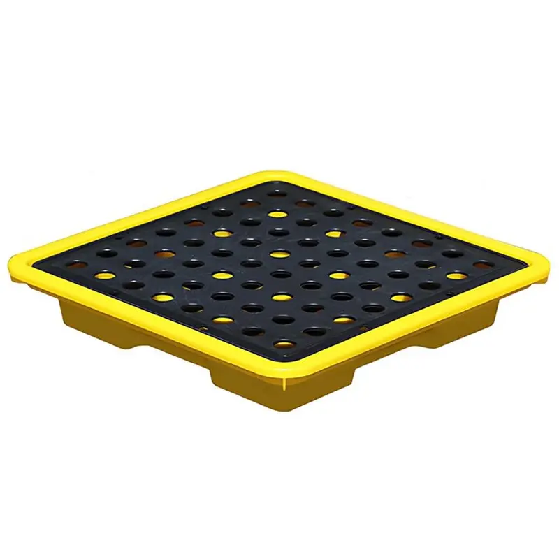 AAAF Spill Tray Chemical-Resistant Containment Tray Ideal For Oil Drums And Laboratory Use