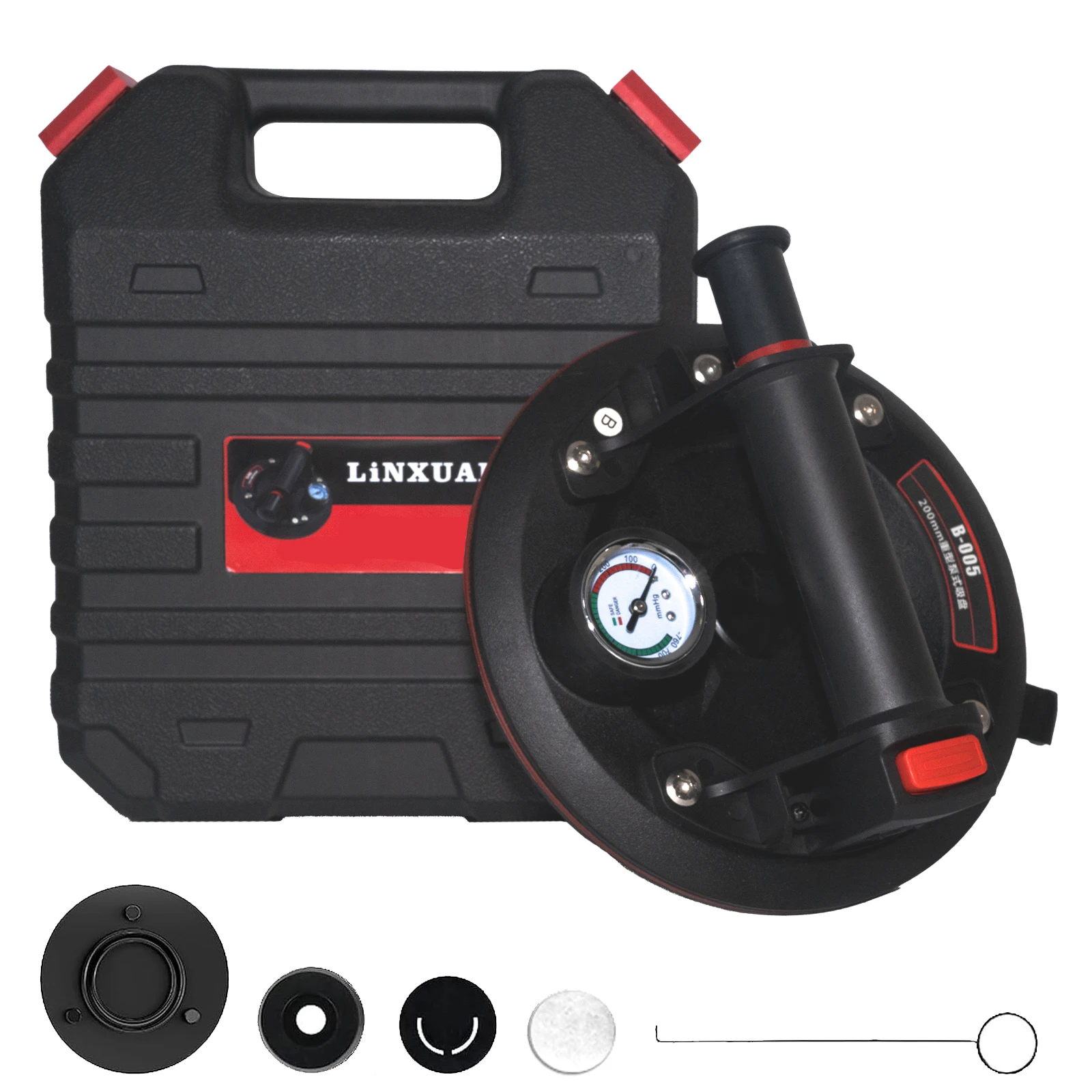 

Воздушный насос, 8 дюймов, 200-250 кг, с вакуумными присосками