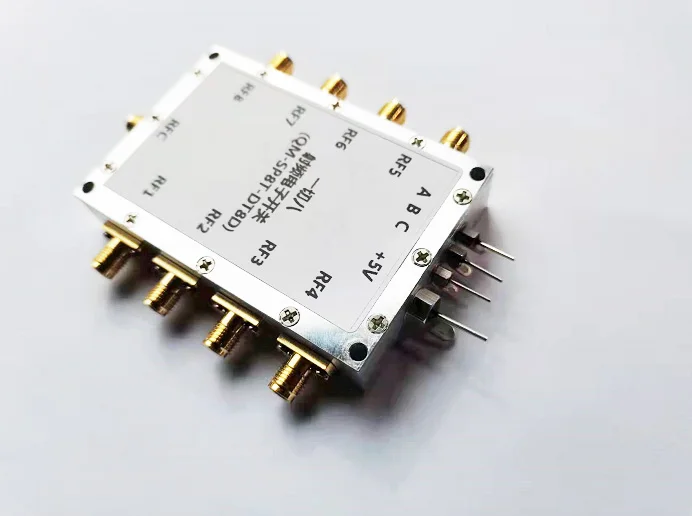 DC-8GHz all eight RF switch SP8T single pole eight throw RF switch all eight selector switch