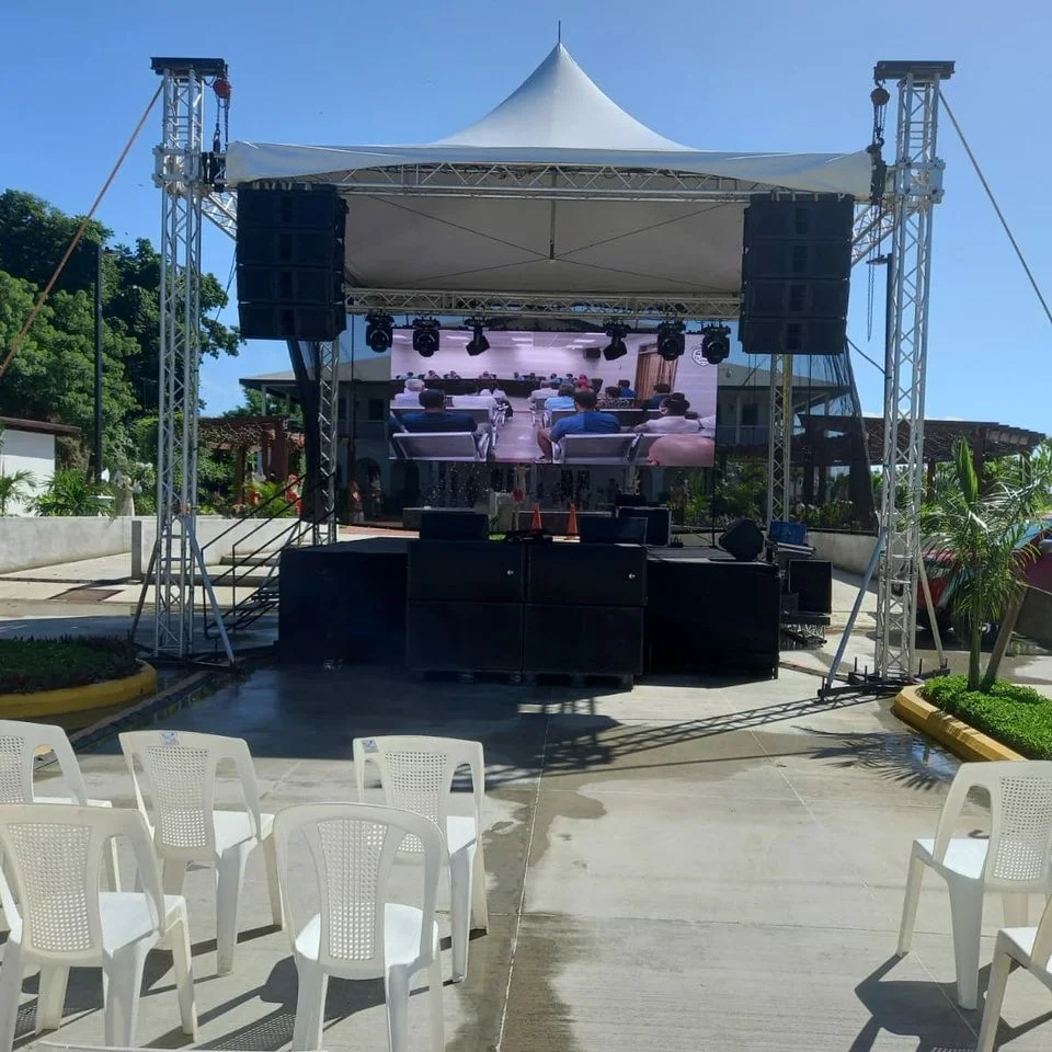 

Out Door Wedding/concert/opening Ceremonies Aluminum Stage Truss Roof Tent With Sun And Rain Shrelte
