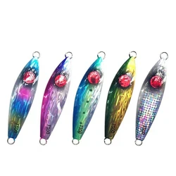 1PC 60g80g100g120g150g Saltwater Slow Metal Jigging Lure Ocean Fishing Lure Jig Hard Bait Sea pesca Fishing Tackle
