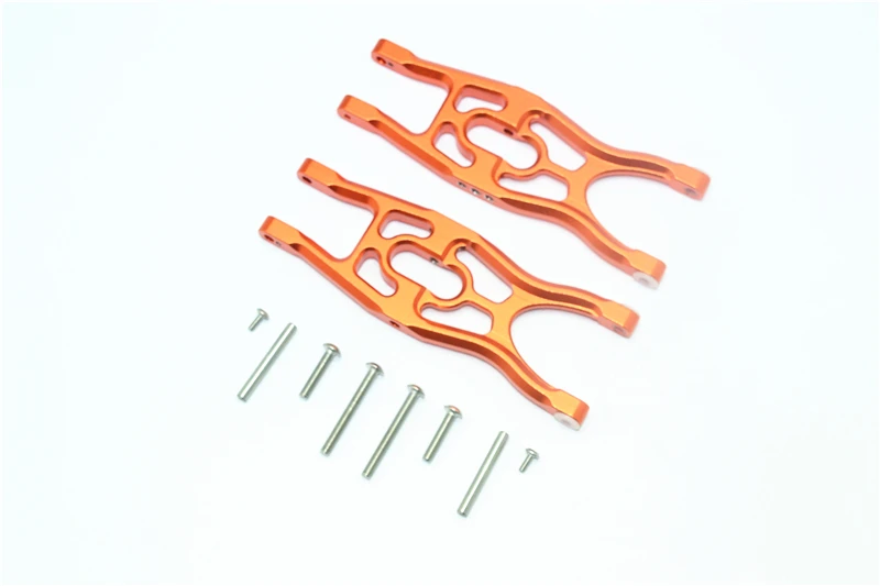 أذرع التعليق السفلي الأمامي/الخلفي من الألومنيوم GPM لجهد ARRMA Fazon Ar102675A #6