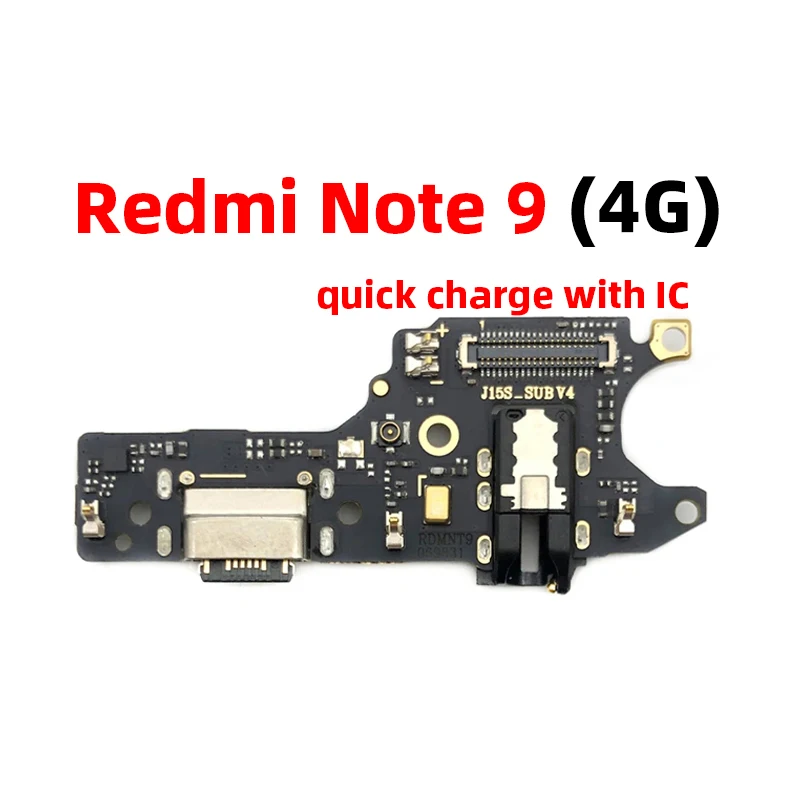 For xiaomi Redmi Note 9 Dock Connector USB Charger Charging Port Flex Cable Board Replacement