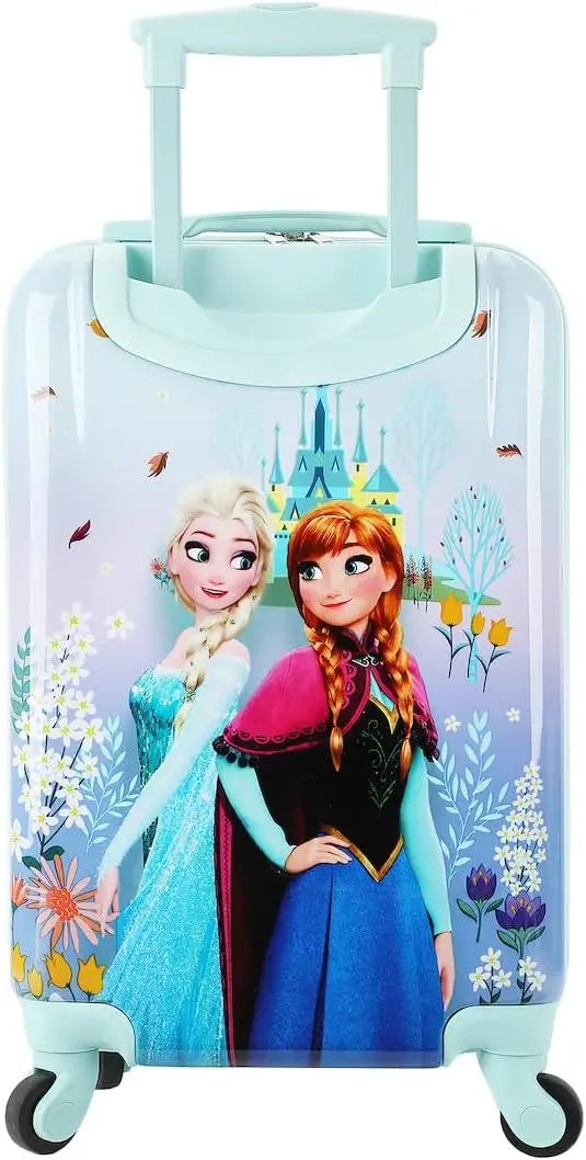 Frozen Elsa e Anna Ar Castle Bagagem rolando, 2"
