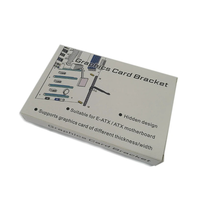 1Pcs Bracket Used For Graphics Card Rack With Rubber Pad GPU Card Holder Suit Compatible With ATX/E-ATX Motherboards