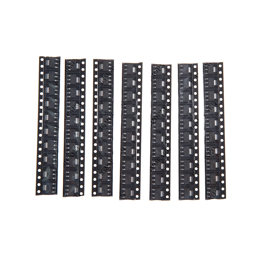 70pcs AMS1117 Kit AMS1117-1.2 AMS1117-1.5 AMS1117-1.8 AMS1117-2.5 AMS1117-3.3 AMS1117-5.0 AMS1117-ADJ each 10pcs