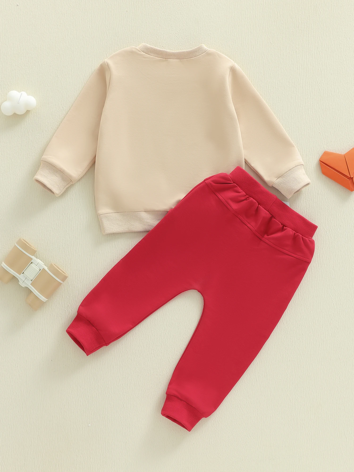 رائعتين الرضع عيد الحب فرقة القلب بالون زين هوديي والركض 2 قطعة البدلة