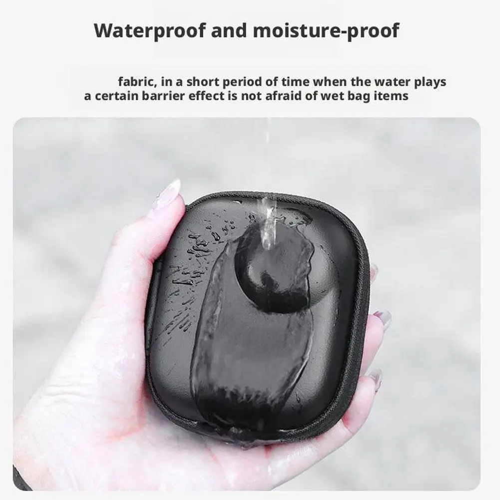 Mini funda de cámara para DJI Osmo Nano, Estuche de transporte de viaje portátil, bolsa de almacenamiento de PU, estuche organizador para accesorios DJI Osmo Nano