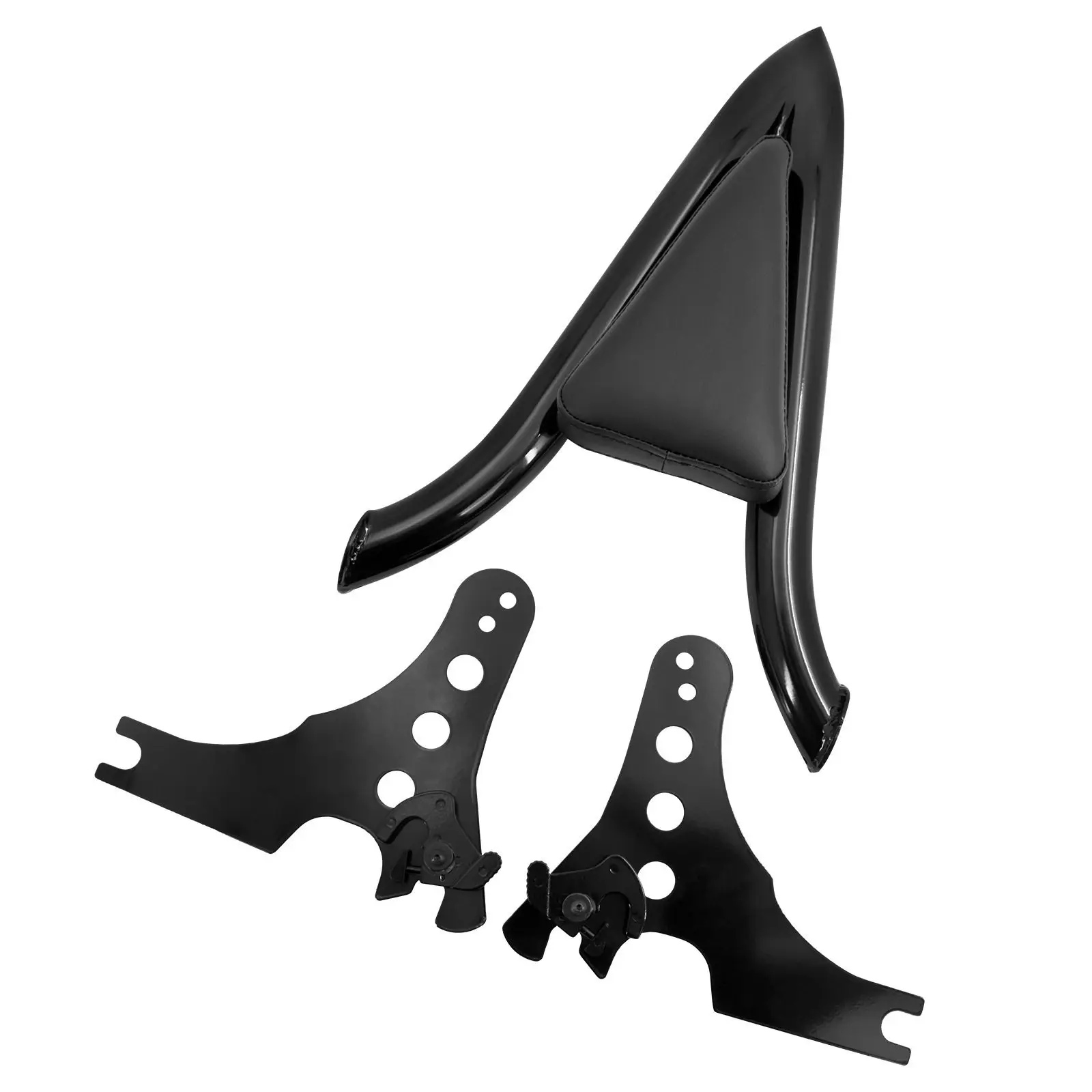Motorcycle Accessories for 04 Rear Sport  sterXL Split Triangle Backrest Pointed Quick Release Backrest