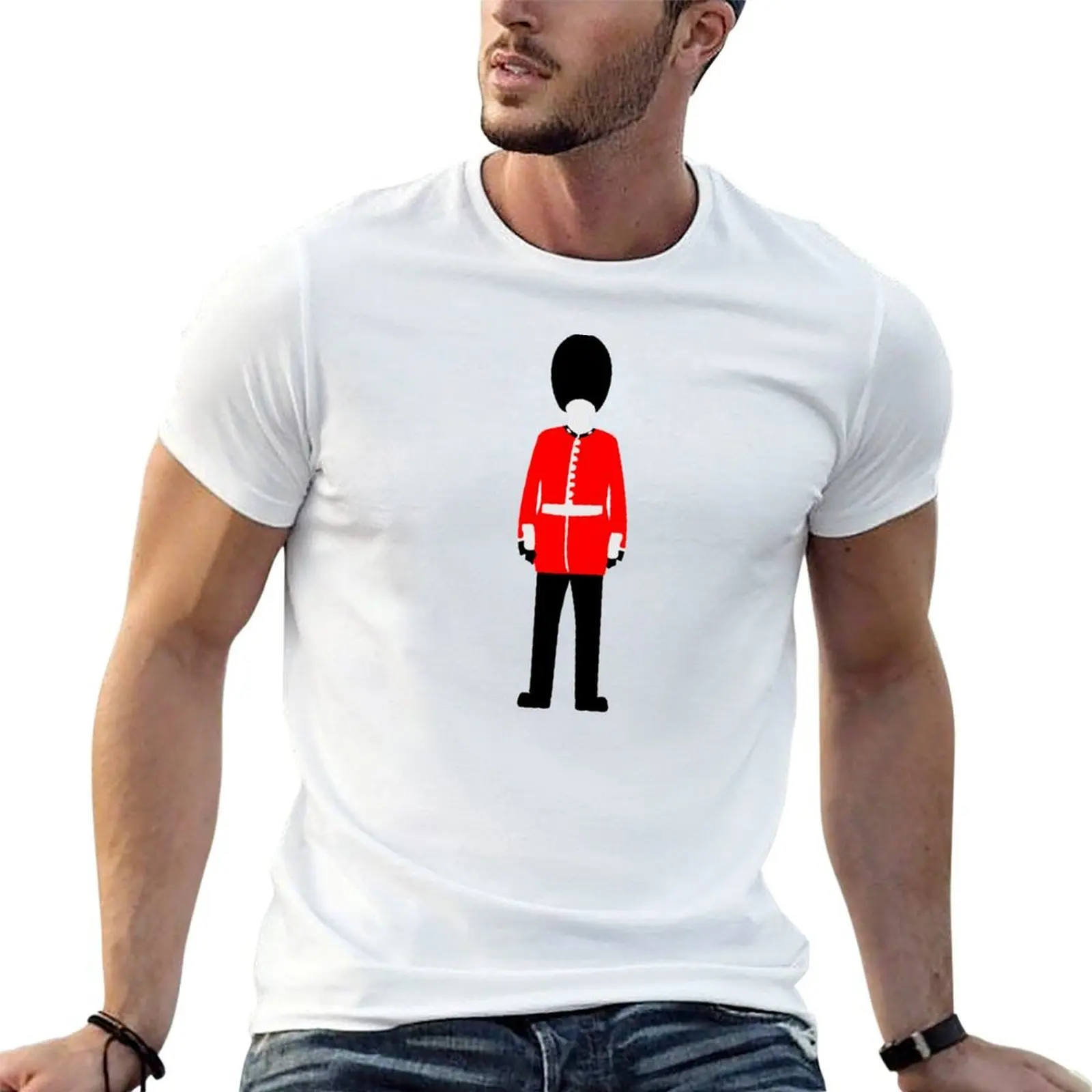 

British Queen’s Guard T-Shirt t shirts for man graphic tees t shirt for man T-Shirt
