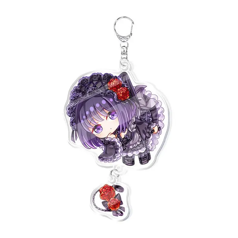 Anime My Dress-Up Darling Inui Sajuna Acrylic keychain Accessaries Bag Pendant Gift Cute Knapsack Charm Keyring Halloween Gifts
