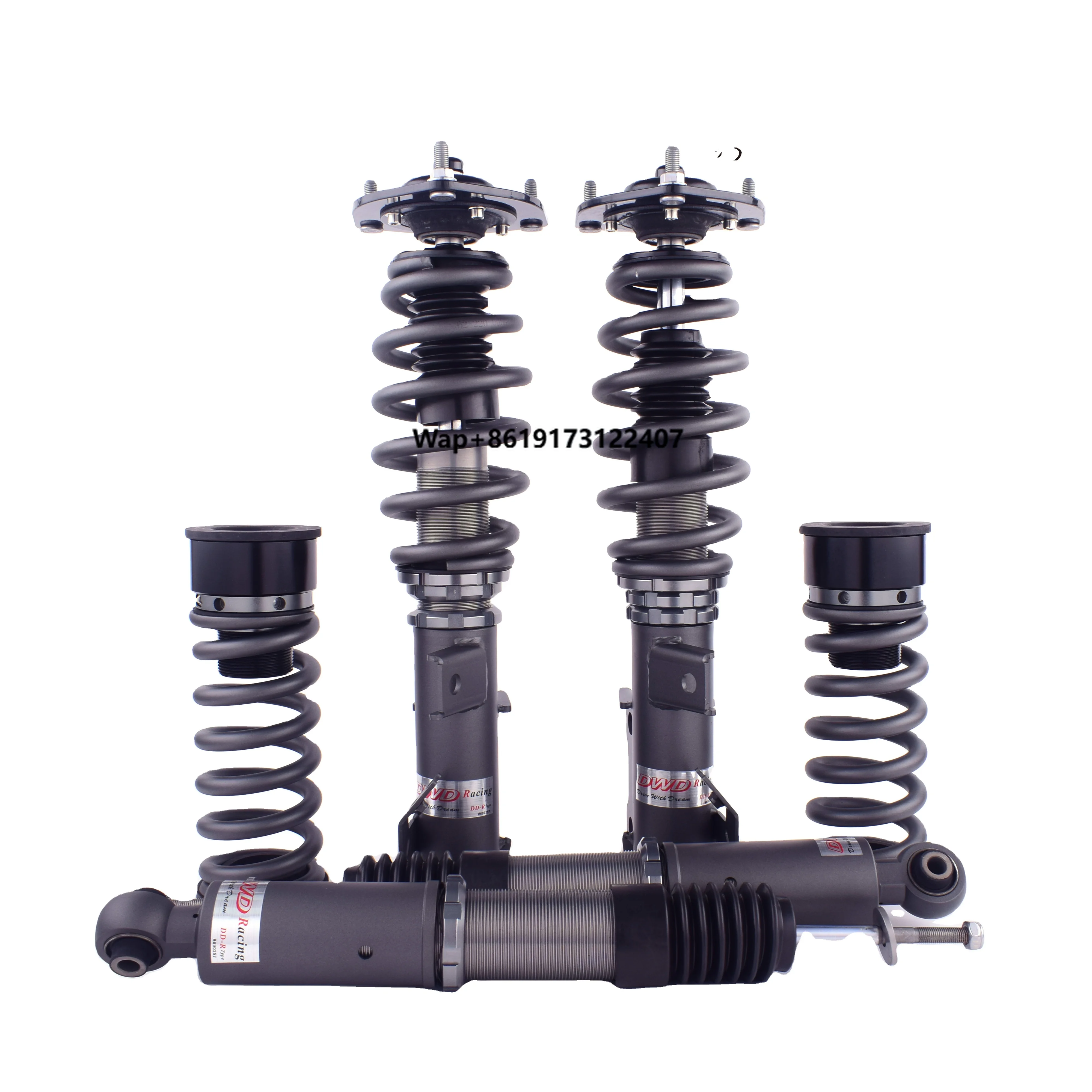 

Factory Supply 32 Steps Adjustable Mono-tube Coilover Shock Absorber for 6th Gen MK6 2016+ CVL003