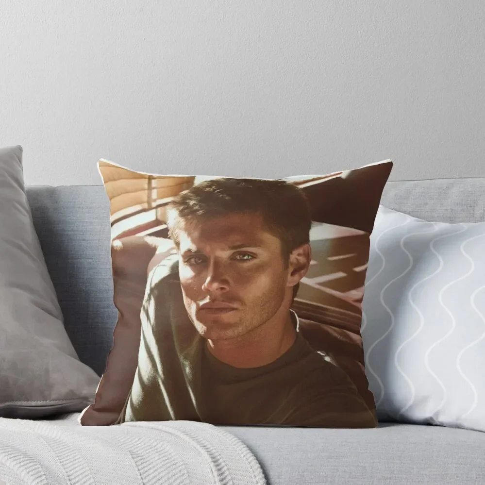 

Jensen Ackles Throw Pillow Decorative Cushions Cushions Home Decor Plaid Sofa Pillow