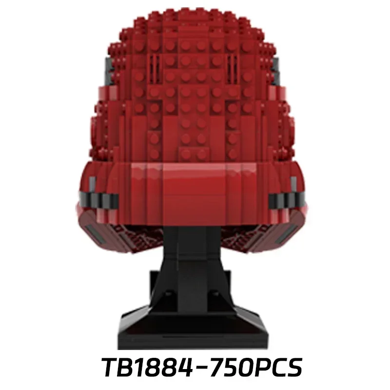 스타 영화 모델 MOC 빌딩 브릭 엠파이어 헬멧 컬렉션 기술 모듈러 블록 선물, 크리스마스 장난감, DIY 세트 조립