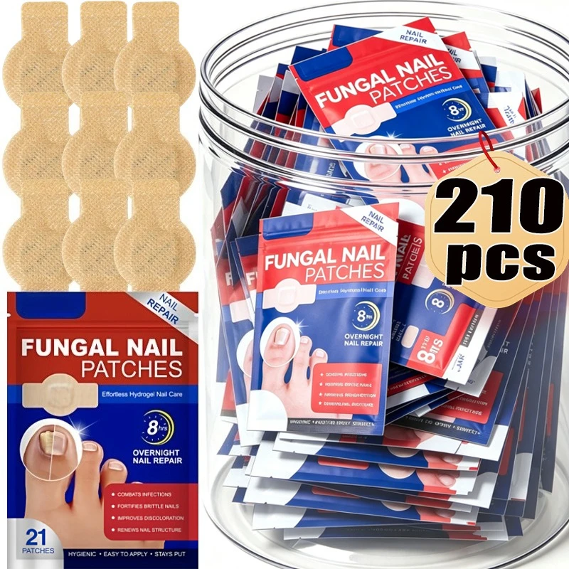 21/210pcs Waterproof Nail Protector Guard, Breathable Finger Sleeve for Weak or Damaged Nails, Reusable Toe Cap Cover
