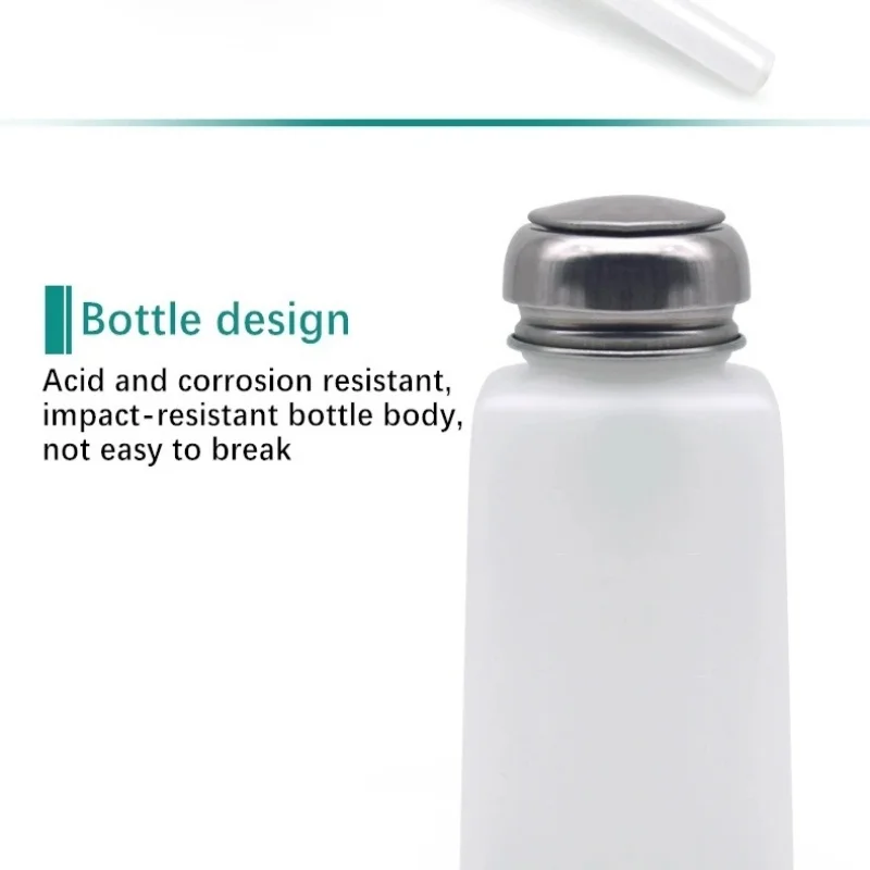 New Stainless Steel Anti-Static Pressing Plastic Alcohol Bottle 100ml (4 Ounces) For Mobile Phone Computer TV Repair Accessories