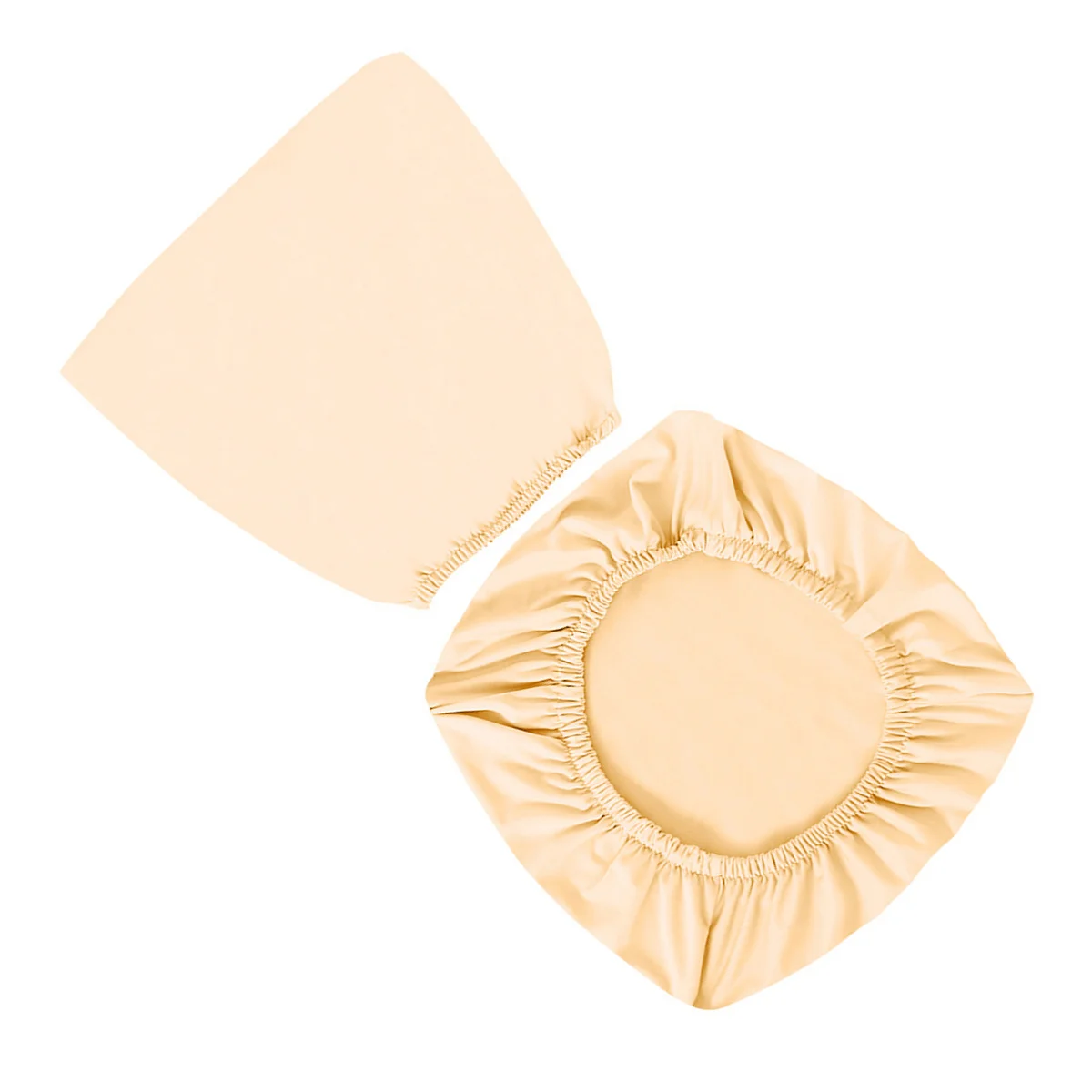 

Elastic Solid Color Polyester Split Stretchy Chair Cover Style for Office Banquet Party Meeting Supplies