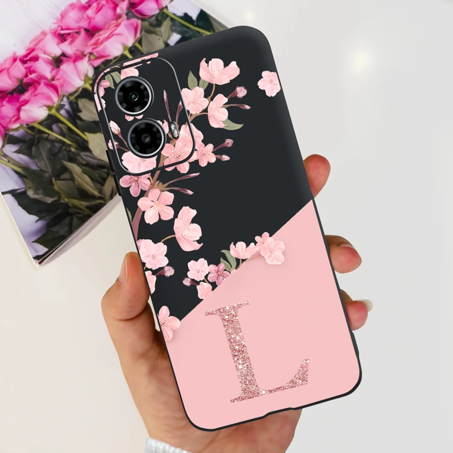 For Motorola Moto G34 Case XT2363-2 Luxury Letters Cover 6.5'' Soft Silicone Phone Case For Motorola Moto G34 G 34 MotoG34 Shell image 6