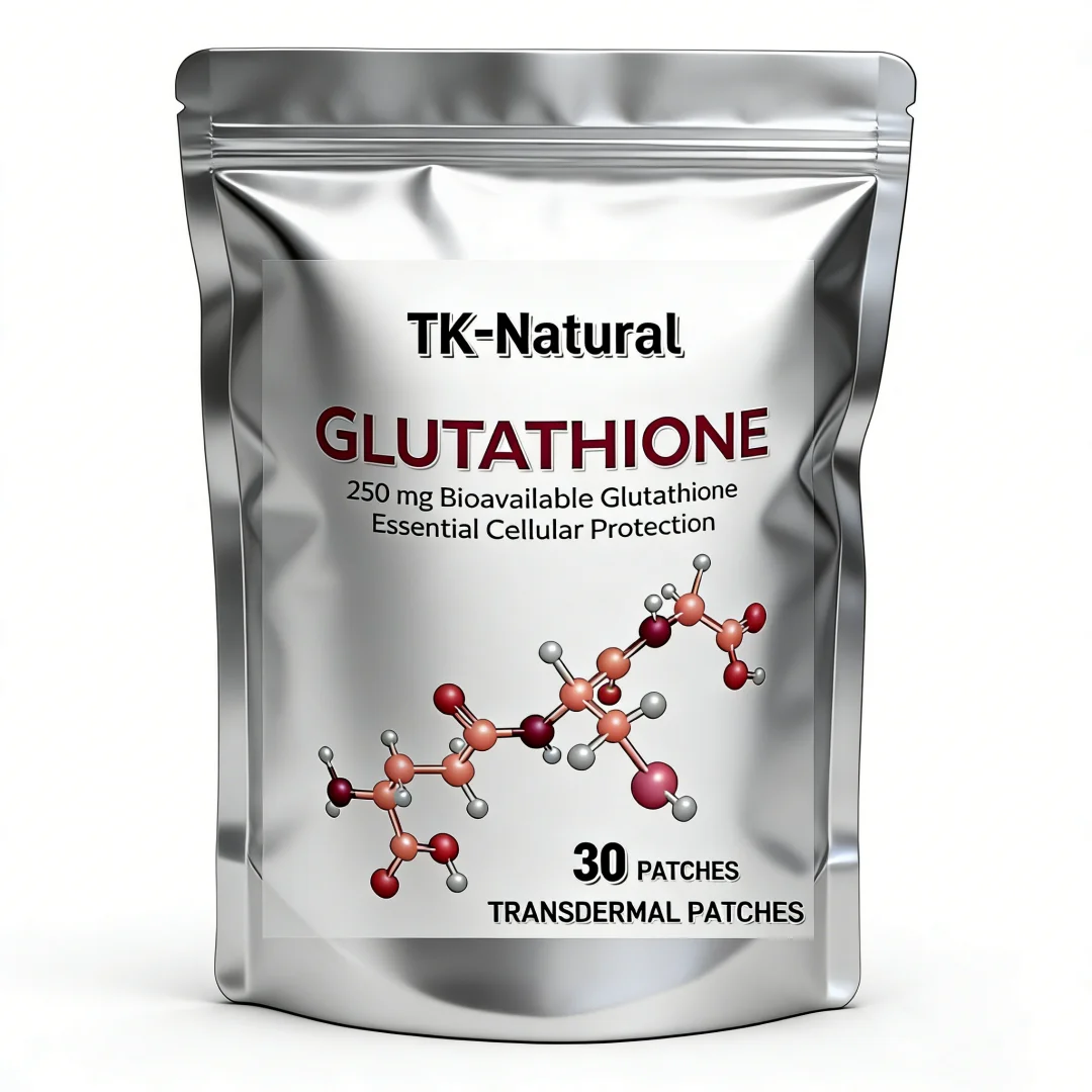 30 Patches Glutathione Transdermal Patches - Immune Support, Liver Detox, Powerful Antioxidant for Healthier Skin