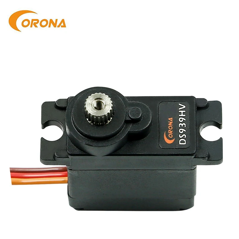 4PCS CORONA DS939HV DS 939 HV 7,2V 2,8kg 0,12s 12,5g G Digitaler Mini-Servo mit Metallgetriebe für Hobby-Robotik RC-Auto Flugzeug – Detail 2