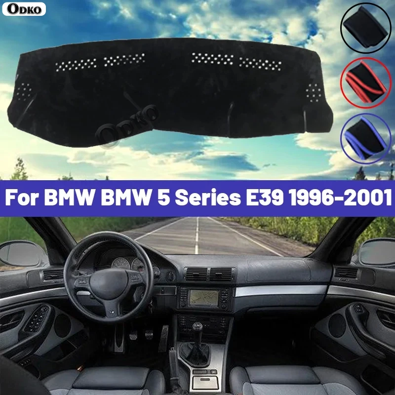 High Quality For BMW 5 Series E39 1996 1997 1998 1999 2000 2001 Dashboard Cover Mat Sun Shade Avoid Light Pad Carpets Anti-UV