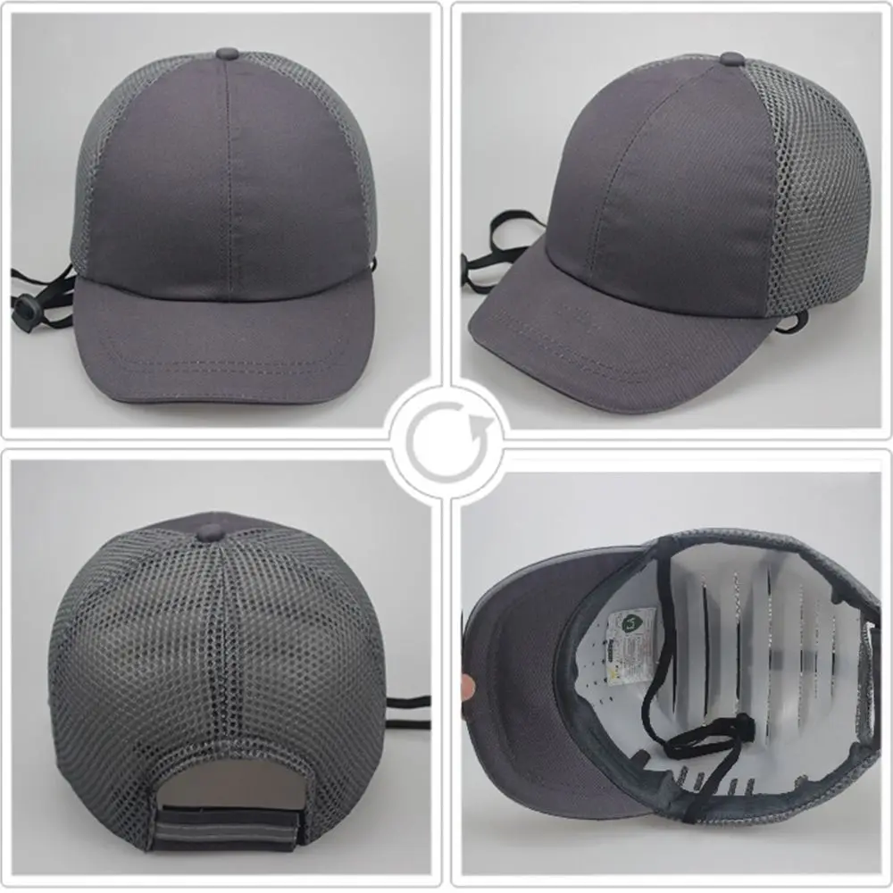 

Защитные аксессуары: противоударная бейсболка, защитная кепка, защитный шлем, кепка для защиты от ударов