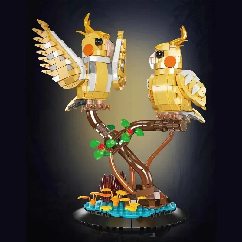 

Mould King 10150 Parrot 1052pcs Animal Series Models DIY Small-Piece Building Blocks Brick MOC Technical Assembly Toys
