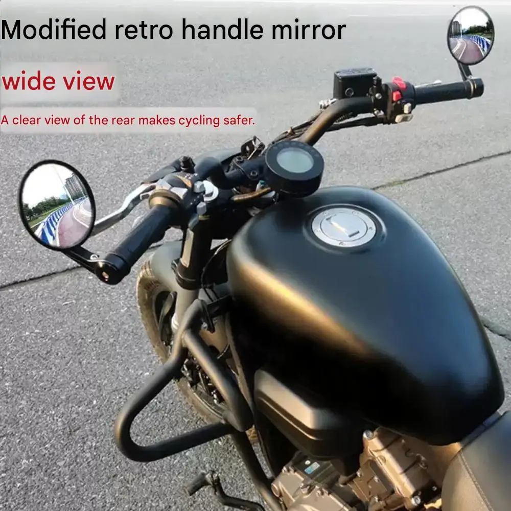 Suitable for QJMOTOR SRV300 handlebar mirror/reversing rearview mirror modification with reflective left and right side mirrors