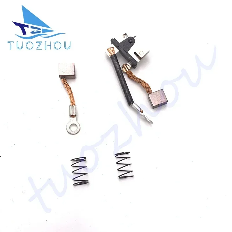 

63P-82181-10 Набор угольных щеток для подвесного двигателя Yamaha Trim & Tilt Motor 4T F115 F130 F150 Автоматический выключатель Comp 63P-82181-10