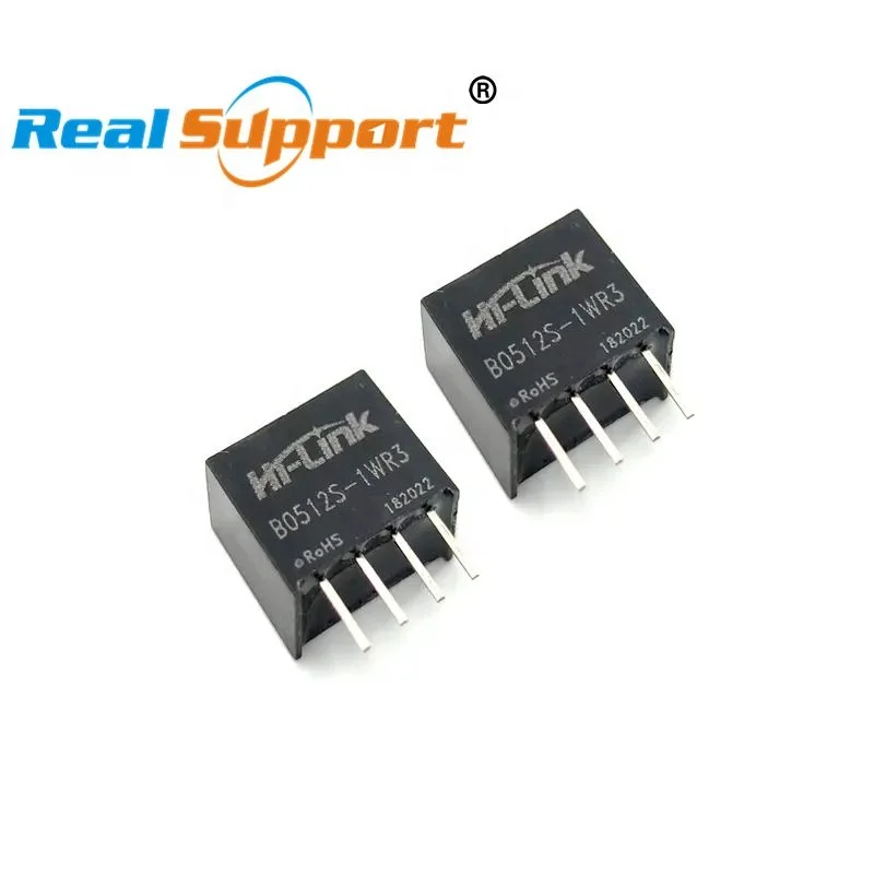 B0512S-1WR3 Isolated Micro Power Module DC- DC HLK-1D0512 5V to 12V 83mA 1W instead of B0512S-1WR2