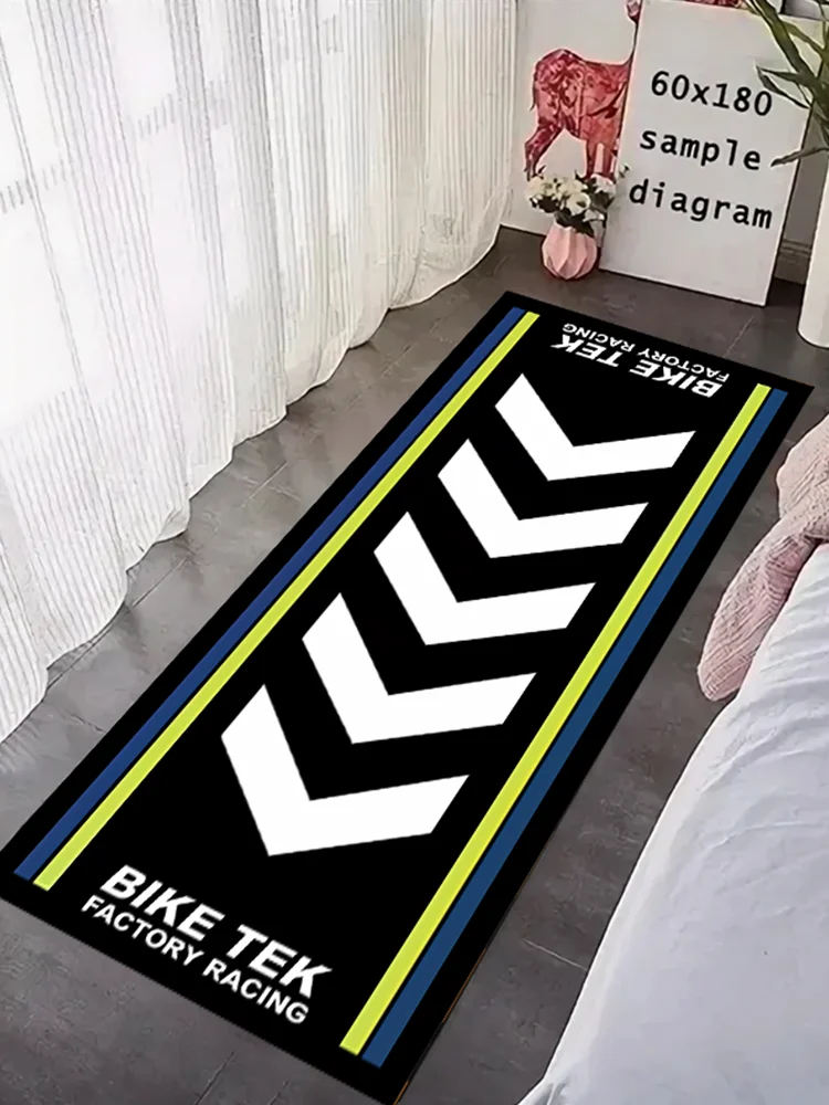 Tapis de Moto tapis de Garage course Cool Moto affichage tapis d'affichage de Moto anti-dérapant décor à la maison longue bande tapis personnalisé