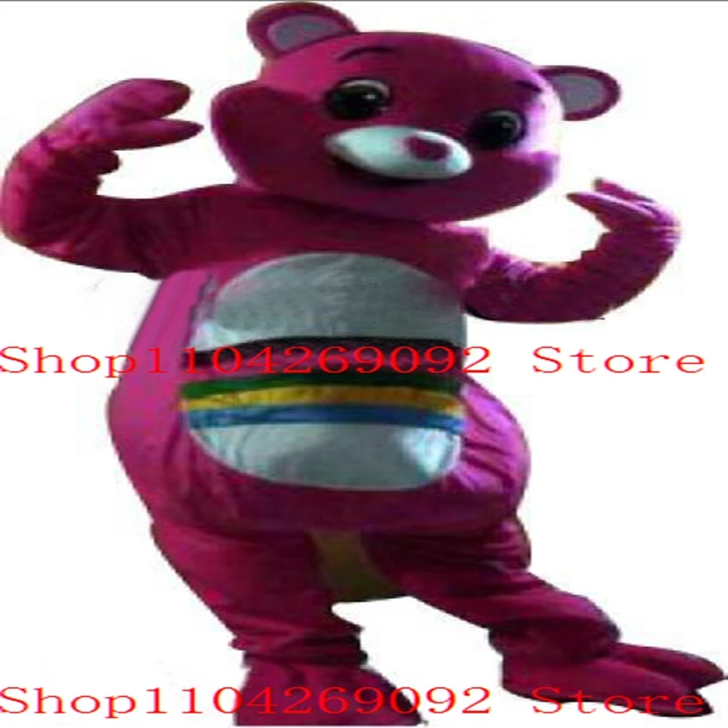 

Rainbow Bear Mascot Costume Cartoon Bears Mascotter Birthday Anime Cosplay Costumes Character Party Maskote Halloween Carnival