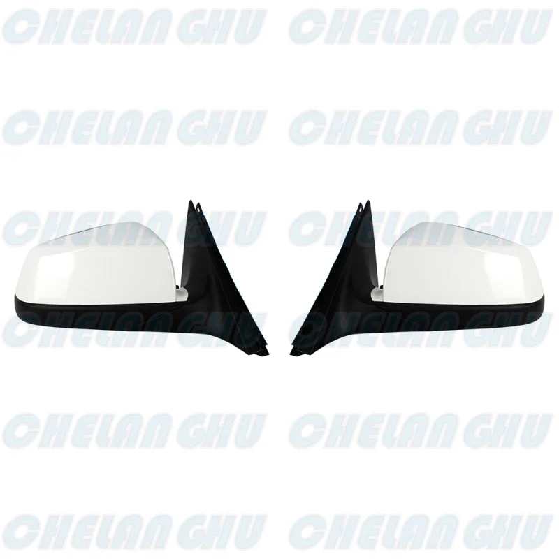 Auto Dimming Mirror Assembly For BMW E60 E61 LCI 520i 528i 530i 535i 2008 2009 2010 1 Pair 3 Pin White Painted Memory Power Fold