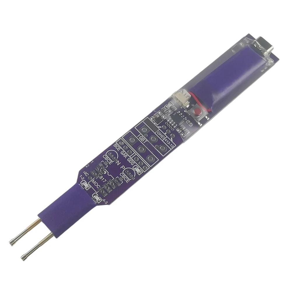 Multifunctional Optocoupler Tester 4 6 Pin Transistor IGBT MOS Thyristor Detector With Type C Battery For Electronic Repair Tool