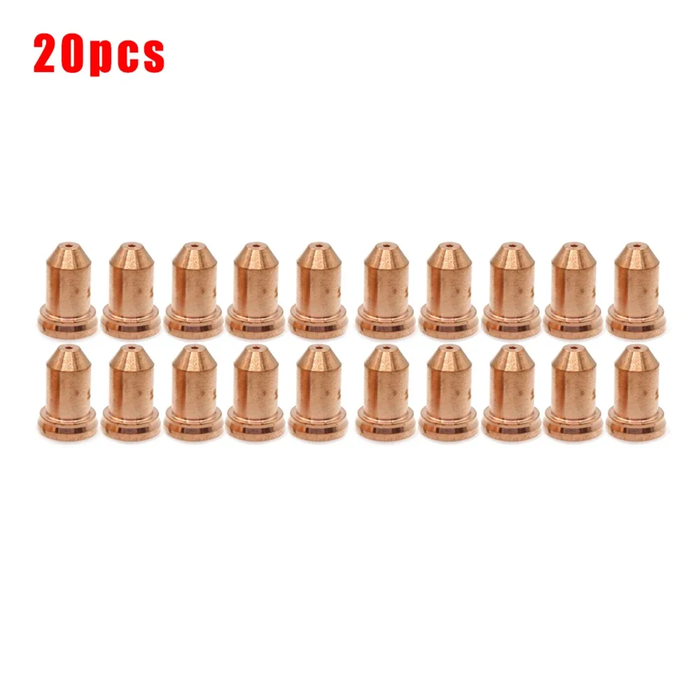 40PCS Plasma Electrode Tip Electrodes Nozzle For Unimig SC80 Torch  Cut45 Cutter Electrodes&Nozzles Kit Welding Tool Accessories