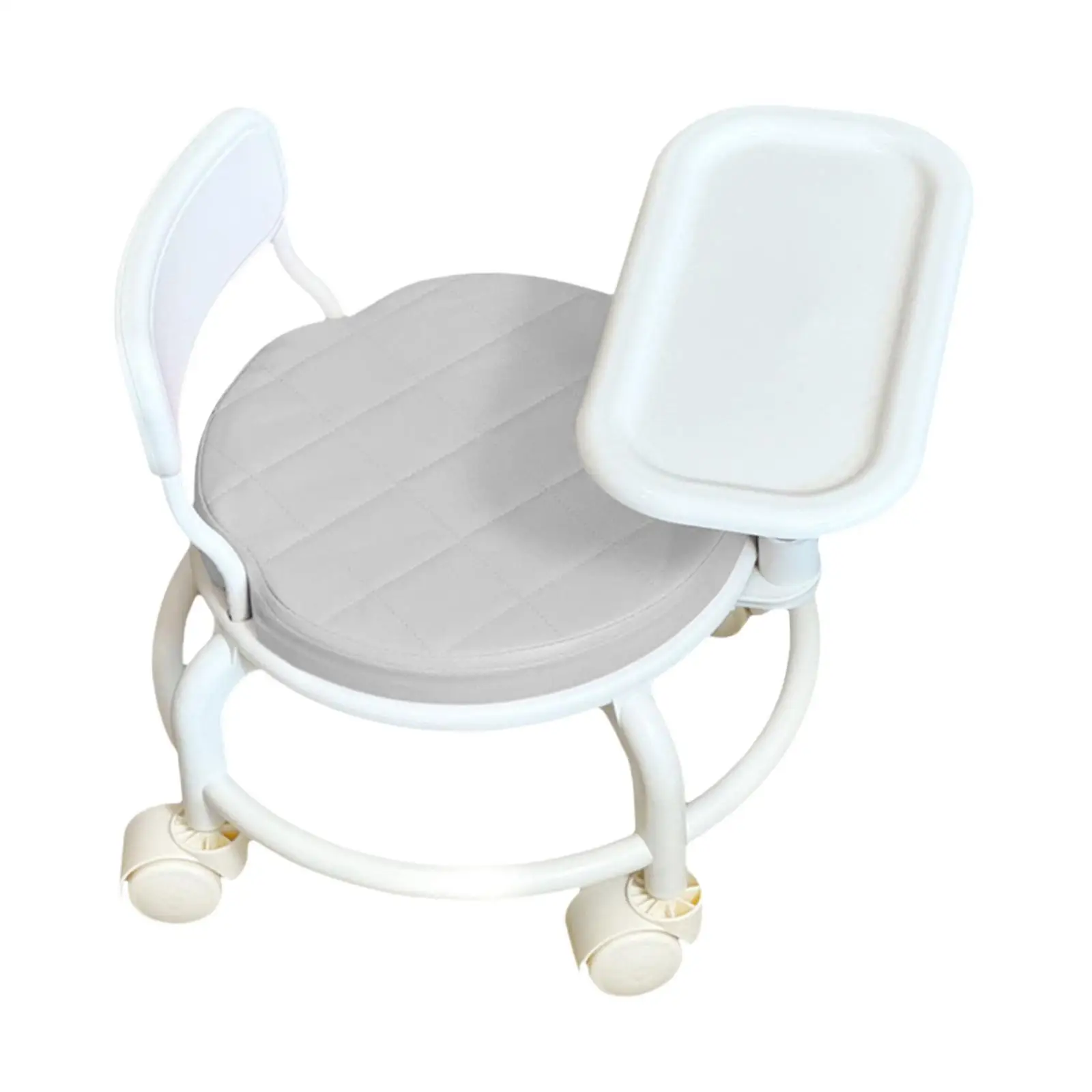 Childrens Chair with Swivel Casters Removable Dining Tray Ergonomic Removable Cushion Baby Dining Seat Kids Chair for Eating