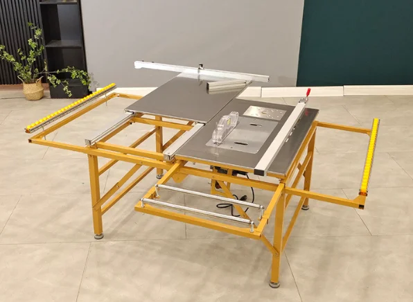 Dust Free Wood Cutting Machine Mini Portable Folding  Table Saw for Woodworking Maker
