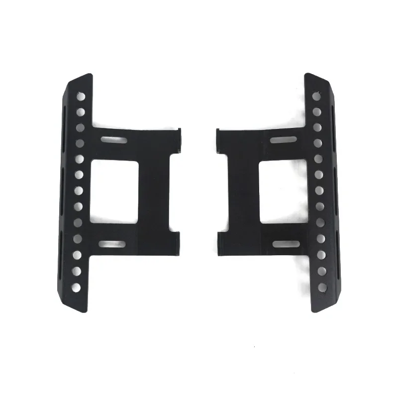 Tough Armor Piastre Laterali Pedali In Metallo Cursore per 1/10 RC Crawler Axial SCX10 RC4WD TF2 RGT Parti di Aggiornamento