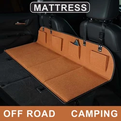 Car Bed For Tesla Model Y/3 Folding Camping Bed Mattress Car Rear Seat Gap Mattress Travel Sleeping Bed Accessories For All Cars