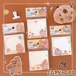 kawaii Stationery office accessories School supplies Capybara memo pad Notebook Notepad For Daily Notes Pretty Stationery gift